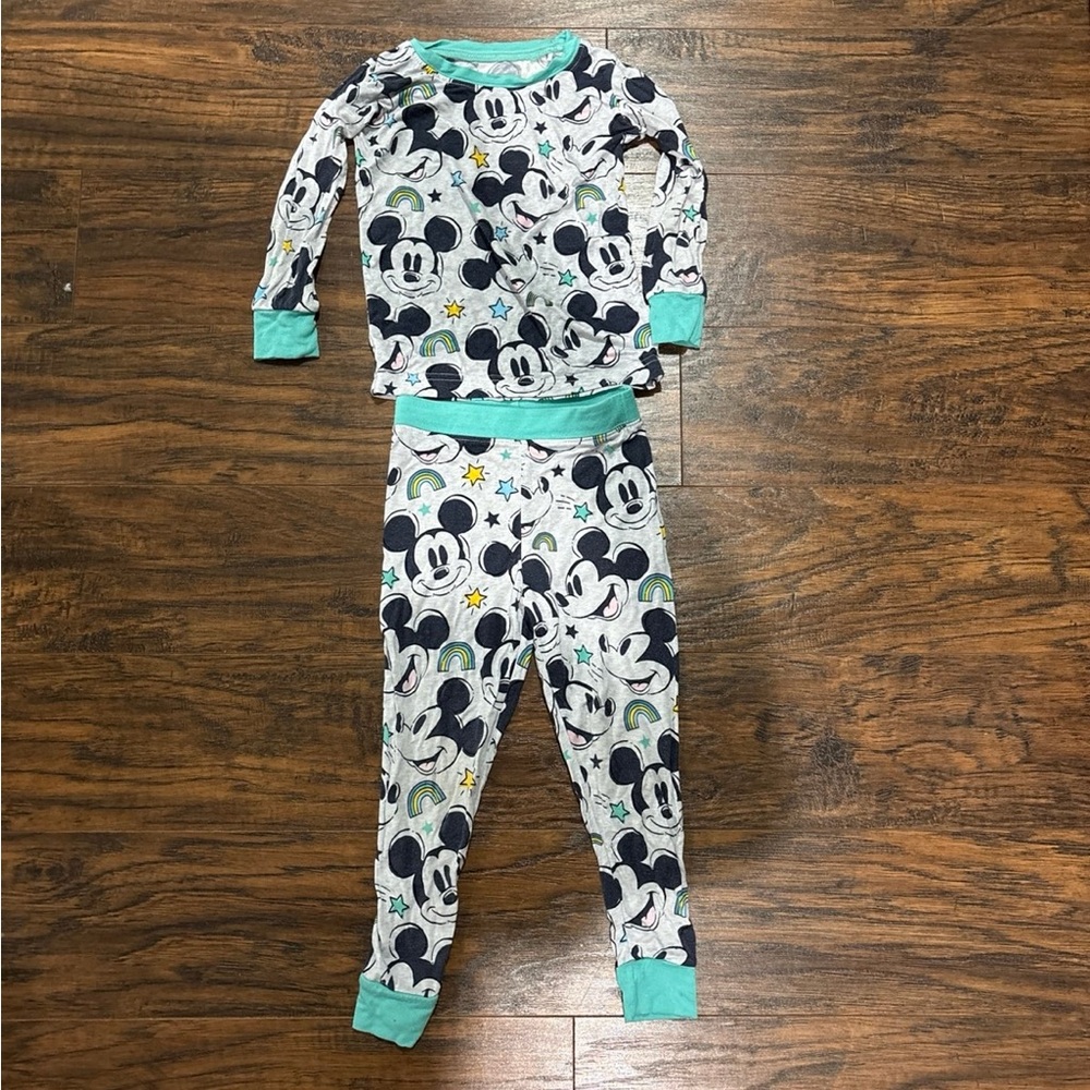 Little Sleepies Mickey Mouse Pajama Set